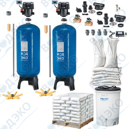 Установка умягчения АКВАФЛОУ SR 500/2-99A3