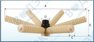 Дренаж JD308 63 мм (HU6600-L 0,25 мм)