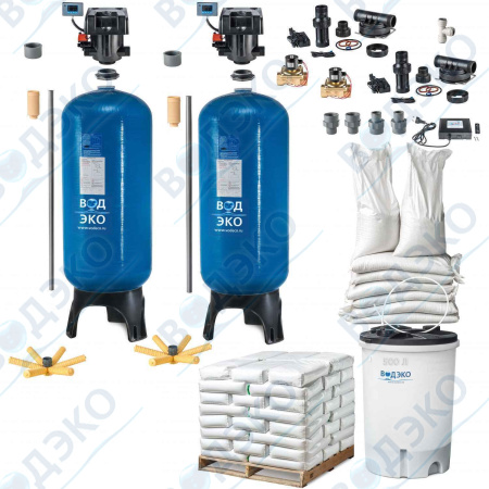 Установка умягчения АКВАФЛОУ SR 500/2-99A3